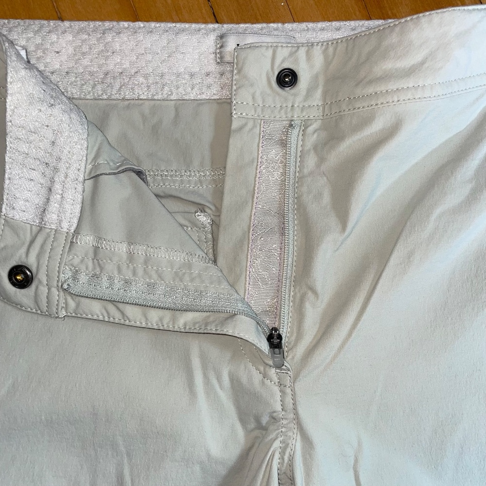 L.L.Bean Women’s Water Repellent Comfort Trail Shorts Mid Rise Adjustable Waist - Picture 4 of 13